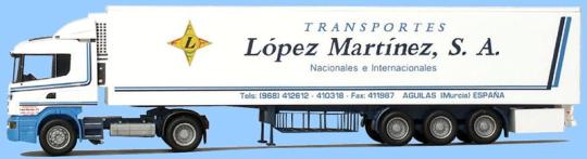 AWM LKW Scania 4 R Aerop Kühl-KSZ López Martínez 