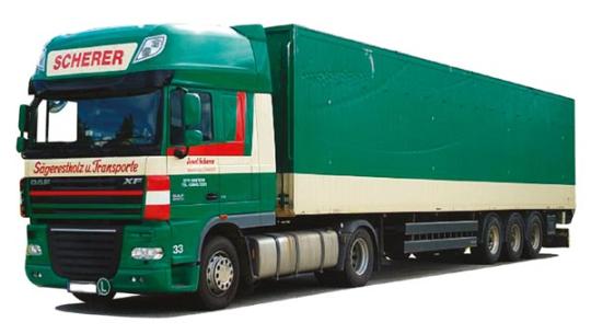 AWM LKW DAF XF 105 SSC/Aerop Schubboden-SZ Scherer 