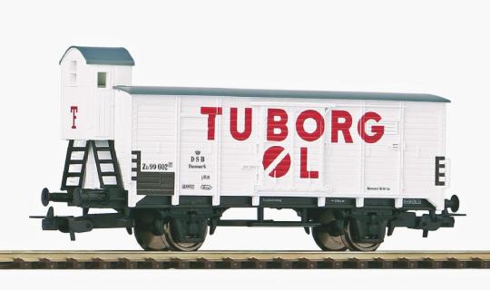 PIKO Ged. Güterwagen G02 Bier Tuborg III m. Bhs 54619 