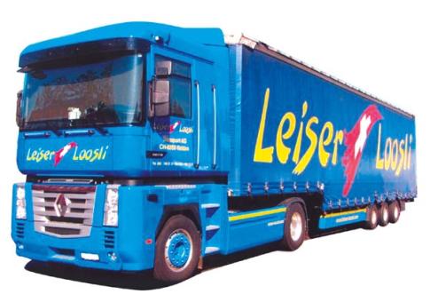 AWM LKW Renault Magnum Jumbo-Ga-KSZ Leiser & Loosli 