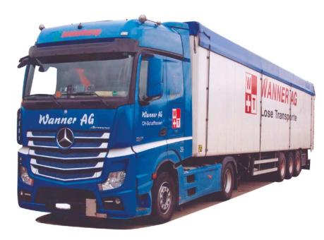 AWM LKW MB Actros 11 Streamsp. Schubboden-SZ Wanner 