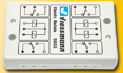 Viessmann Elektronisches Relais 2x2UM 