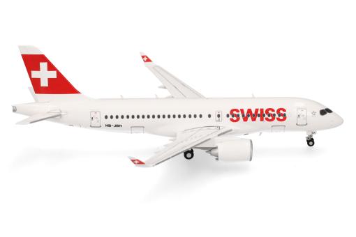 Herpa Wings 1:200 Airbus A 220-100 Swiss Int. Air Lines 558471 