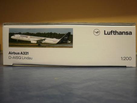Herpa Wings 1:200 Airbus A 321 Lufthansa Fanhansa Mannschaft 
