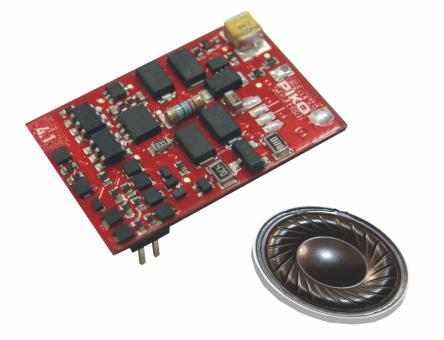 PIKO SmartDecoder 4.1 Sound Rh 1100 NS PluX22 & Lautsprecher 
