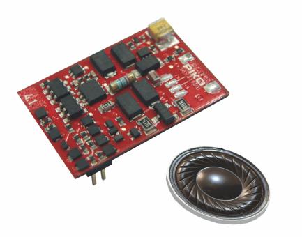 PIKO PIKO SmartDecoder 4.1 Sound BR 107 PluX22 & Lautspreche 