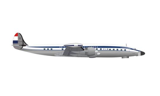 Herpa Wings 1:200 Lockheed L-1049H KLM PH-LKC Negaton 571616 