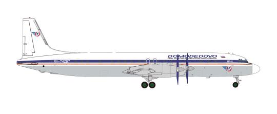 Herpa Wings 1:200 Ilyushin IL-18 Domodedovo Airlines 571937 