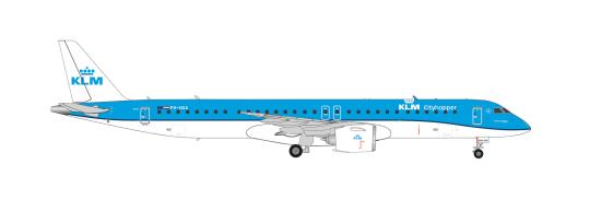 Herpa Wings 1:200 Embraer E195-E2 KLM Cityhopper 572071 