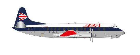 Herpa Wings 1:200 Vickers Viscount 800BEA Speedjack 572095 