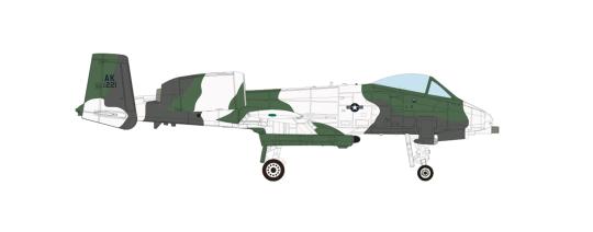 Herpa Wings 1:200 Fairchild A-10C USAF Thunderbolt II Snow Hog 572347 