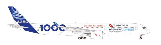 Herpa Wings 1:200 Airbus A 350-1000 Qantas Sunrise 572477 