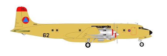 Herpa Wings 1:200 Douglas DC-6 Sécurité Civile 572484 