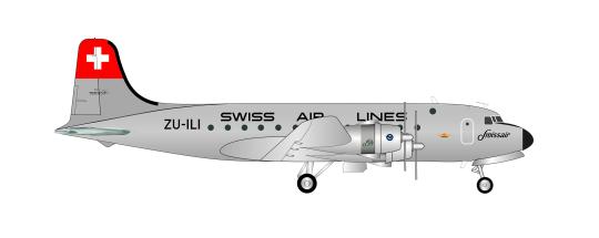 Herpa Wings 1:200 Douglas DC-4 Swissair 