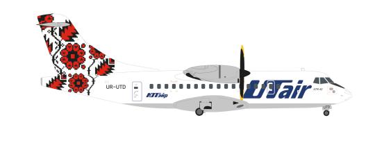 Herpa Wings 1:200 ATR-42-300 UTair-Ukraine 572651 