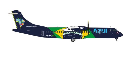 Herpa Wings 1:200 ATR-72-600 Azul Braz. Flag livery 572675 