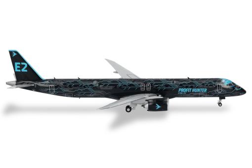 Herpa Wings 1:200 Embraer E195-E2 TechEagle Profit Hunter 572989 