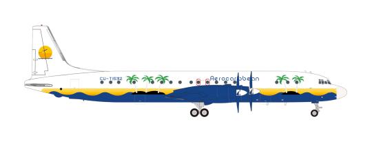 Herpa Wings 1:200 IL-18 Aerocaribbean 573719 