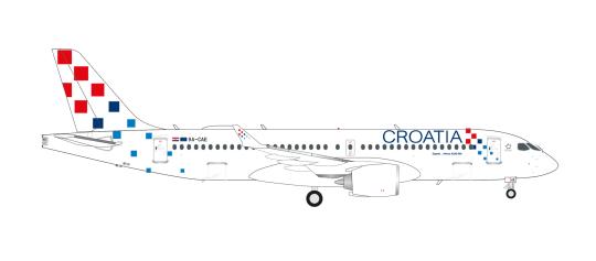 Herpa Wings 1:200 Airbus A 220-300 Croatia Airlines 