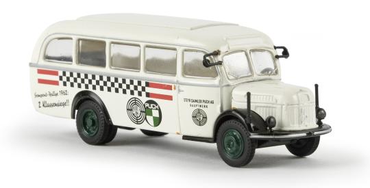 Brekina Steyr 380/I Werkstattwagen Steyr Puch Team 5800 