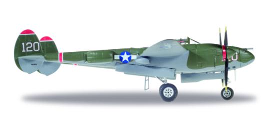 Herpa Wings 1:72 P-38 USAAF Thoughts of Midnite 580243 