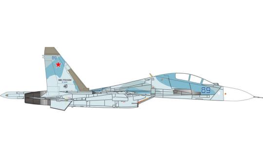 Herpa Wings 1:72 SU-30 Russian AF 38 IAP Belbek 