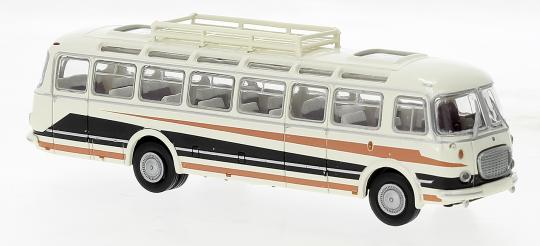 Brekina Überlandbus Skoda 706 RTO Lux, orange/schwarz 