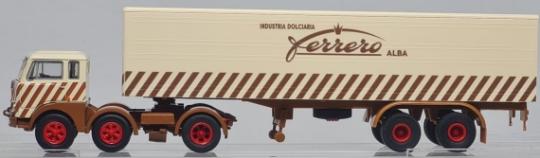 Brekina LKW Fiat 690T K-SZ Ferrero scritta anni \'60 58505 