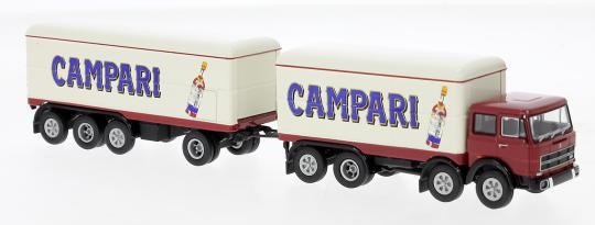 Brekina LKW Fiat 691 Kofferzug Campari 