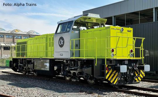 PIKO ~Diesellok G 1206 Alpha Trains  VI + 8pol. Dec. 59166 