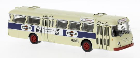 Brekina Stadtbus Büssing Senator 12D Martini Bad Kreuznach 59367 