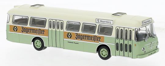 Brekina Stadtbus Büssing Senator Jägermeister , Bayreuth 59384 