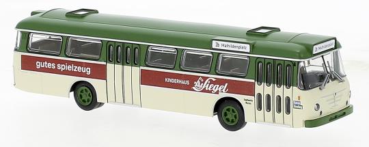 Brekina Stadtbus Büssing Senator Siegel Worms 59390 