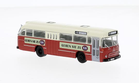 Brekina Stadtbus Magirus Saturn C&A der HHA in Berlin 59539 