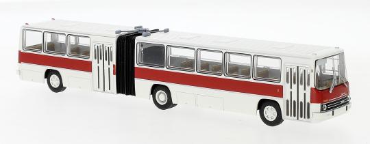 Brekina Gelenkbus Ikarus 280 rot/weiß 