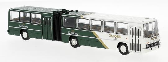 Brekina Gelenkbus Ikarus 280.03 Leipzig - Jacobs Krönung 199 
