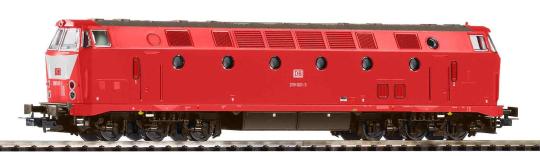 PIKO ~Diesellok/Sound BR 219 Licht oben und Latz DB AG V + 8pol. Dec. 59843 