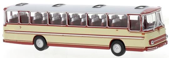 Brekina Reisebus Fleischer S5 rot/beige 