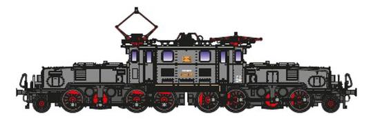 Jägerndorfer N E-Lok E89 DRG grau, Ep. II 60200_4 