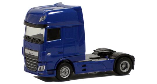 Herpa LKW DAF 106 XF Aerop. SSC SZM dunkelblau 