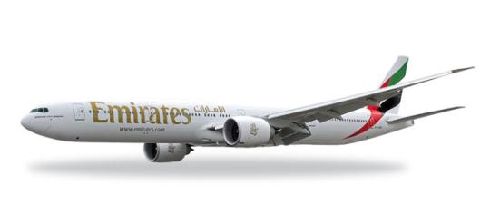 Herpa Snap Wings 1:200 Boeing 777-300ER Emirates 