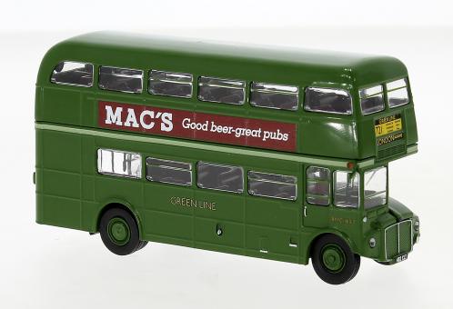 Brekina Stadtbus AEC Routemaster Greenline Mac´s Pub 61111 