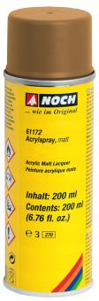 Noch Acrylspray matt, ocker 61172 