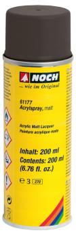 Noch Acrylspray matt, schwarz 