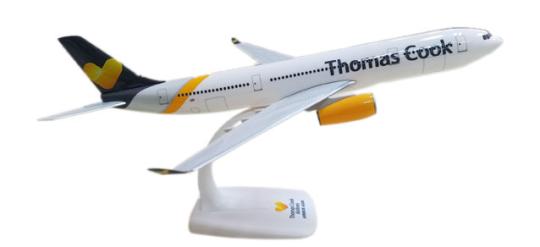 Herpa Snap Wings 1:200 Airbus A330-200 Thomas Cook UK 612999 
