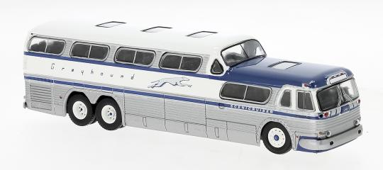 Brekina Reisebus Greyhound Sceniccruiser blau 61300 