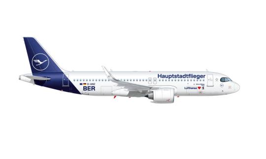 Herpa Snap Wings 1:200 Airbus A 320neo Lufthansa BER Hauptst 