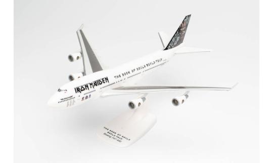 Herpa Snap Wings 1:250 Boeing 747-400 Iron Maiden Ed F. One 613293 