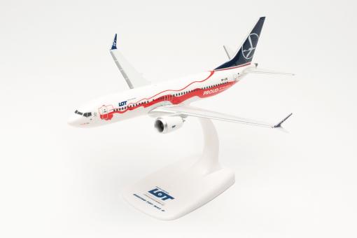 Herpa Snap Wings 1:200 Boeing 737 MAX9 LOT Proud of Poland's 
