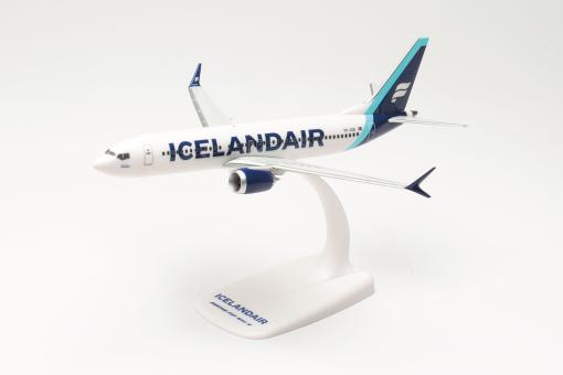 Herpa Snap Wings 1:200 Boeing 737 Max 8 Icelandair - cyan ta 